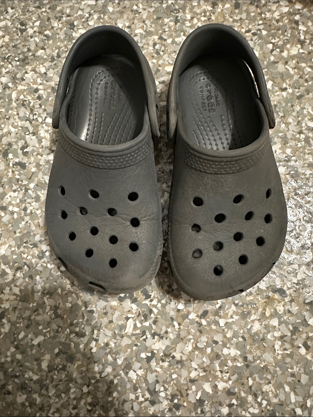 CROCS Kids Classic Clog - Charcoal Gray